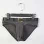 Men's sexy underwear lingerie cotton blend pouch briefs Gray #A02
