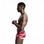 Seobean letters printed swimwear Men's quick-drying beach board swimming boxers Red #90805