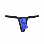 Mixed colors 4pcs Mens sexy underwear lingerie see through lace thongs t-string #108