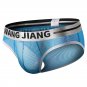3PK Wangjiang Men's sexy underwear lingerie mesh holes sheer quick-dry briefs underpants 5022SJ