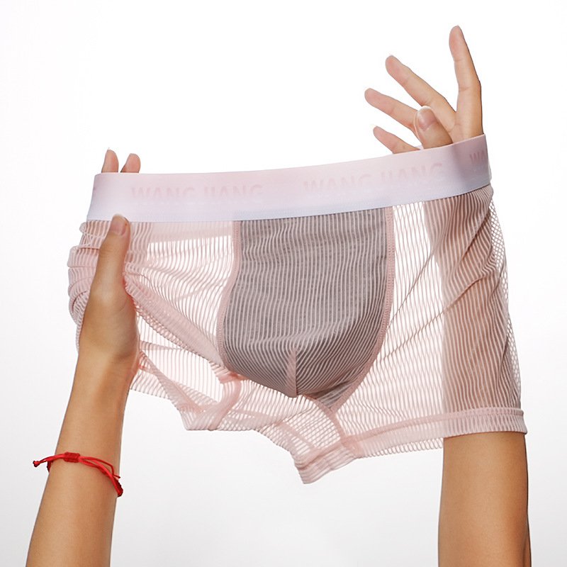 Wangjiang 5PK Multi Colors Men's Graphene Pouch Extra-thin Moisture Wicking Boxer Briefs 3066PJ