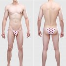 3PK Sexy exotic lingerie Men's cotton blend low-rise drawstring bikini briefs underpants 13009 3PK Sexy exotic lingerie Men's cotton blend low-rise drawstring bikini briefs underpants 13009