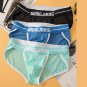 Wholesale 6PK Wangjiang Men's sexy underwear breathable mesh holes high-legs pouch briefs 3075GC