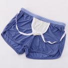 3PK Wangjiang underwear Men's mesh gauze quick-drying pouch loungewear sleep bottoms 1056DK