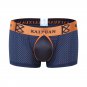 3PK Navy Sexy men's underwear mesh perfortaed pouch quick-dry boxer briefs underpants KX010PJ