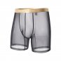 Mesh gauze 6PK Men's Sexy underwear lingerie breathable boxer shorts underpants 4040CKPJ