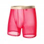 Mesh gauze 6PK Men's Sexy underwear lingerie breathable boxer shorts underpants 4040CKPJ
