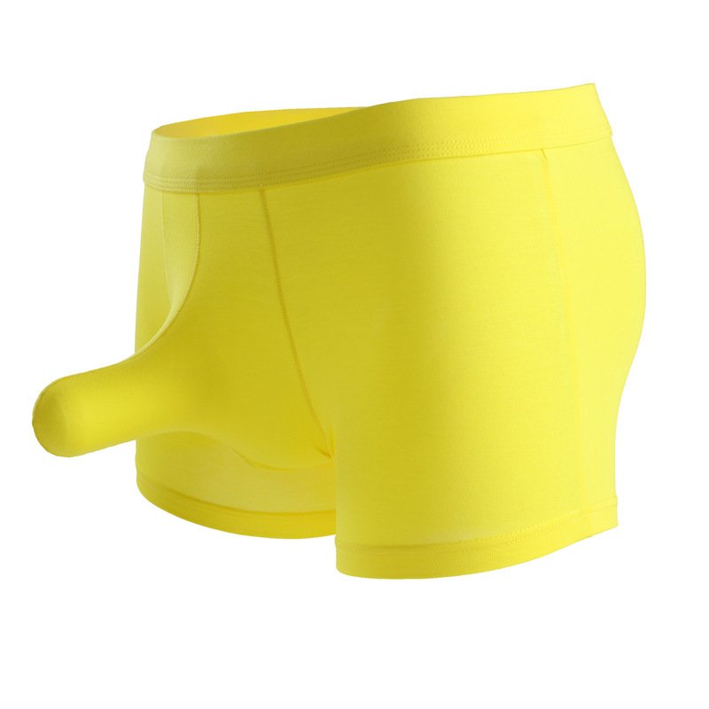 3PK Men's sexy underwear lingerie youth elephant tube physiological modal boxer briefs L430