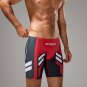 Red Men's sexy underwear quick-dry beach board swimming boxer shorts 250803
