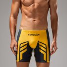 Yellow Men's sexy underwear quick-dry beach board swimming boxer shorts 250803