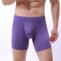 2PK Men's sexy underwear lingerie sports mid-rise pouch boxer shorts underpants L453