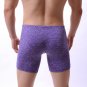 2PK Men's sexy underwear lingerie sports mid-rise pouch boxer shorts underpants L453