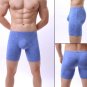 2PK Men's sexy underwear lingerie sports mid-rise pouch boxer shorts underpants L453