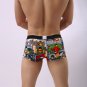 2PK Sexy Men's underwear lingerie cotton blend cartoon pouch boxer briefs underpants L424