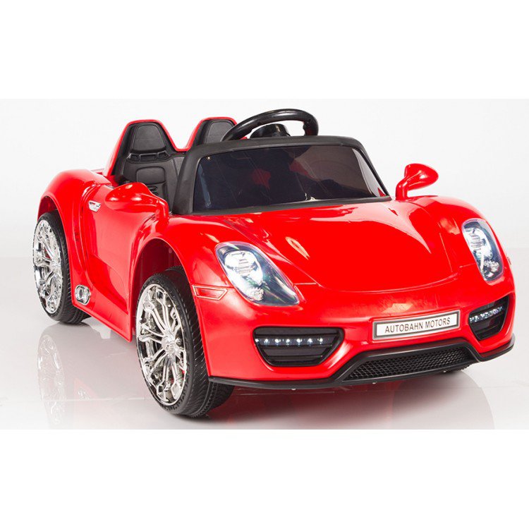 Kids Electric Car Porsche Style 12v Red