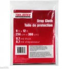 Huge 9'x12' Drop Cloth Heavy Duty Polyethylene Construction Painting .7 Mil USA!