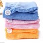 Color Fast Drying Microfiber Hair Towel Wrapped Turban Turbie Twist Free Ship