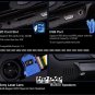 2018 BLACK DIGITAL HEADREST 9" LED DVD PLAYER SCREEN MONITORS & ZIPPER COVER