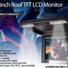 10.4 Inch TFT LCD Roof Overhead Flip Car Monitor with IR Transmitter Dome Light