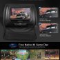 2018 GRAY DIGITAL HEADREST 9" LED DVD PLAYER SCREEN MONITORS & ZIPPER COVERS