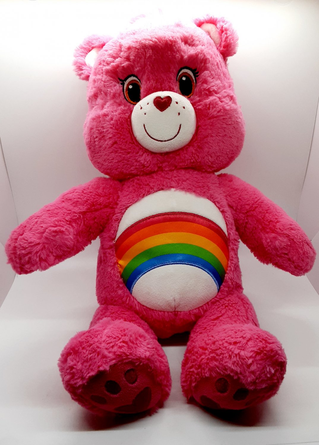 Care Bears Pink Rainbow Cheer Bear Build A Bear
