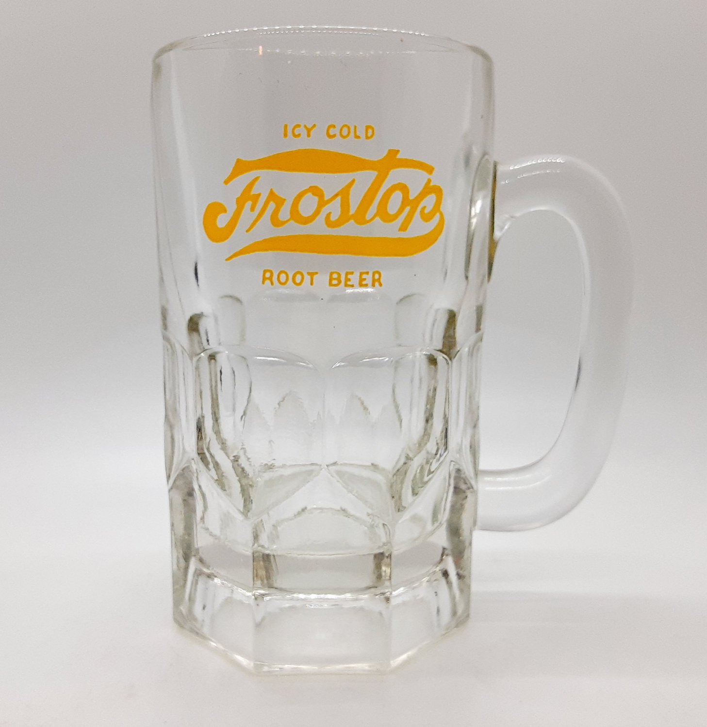Vintage Large 16 Oz. "Icy Cold Frostop Root Beer" Mug