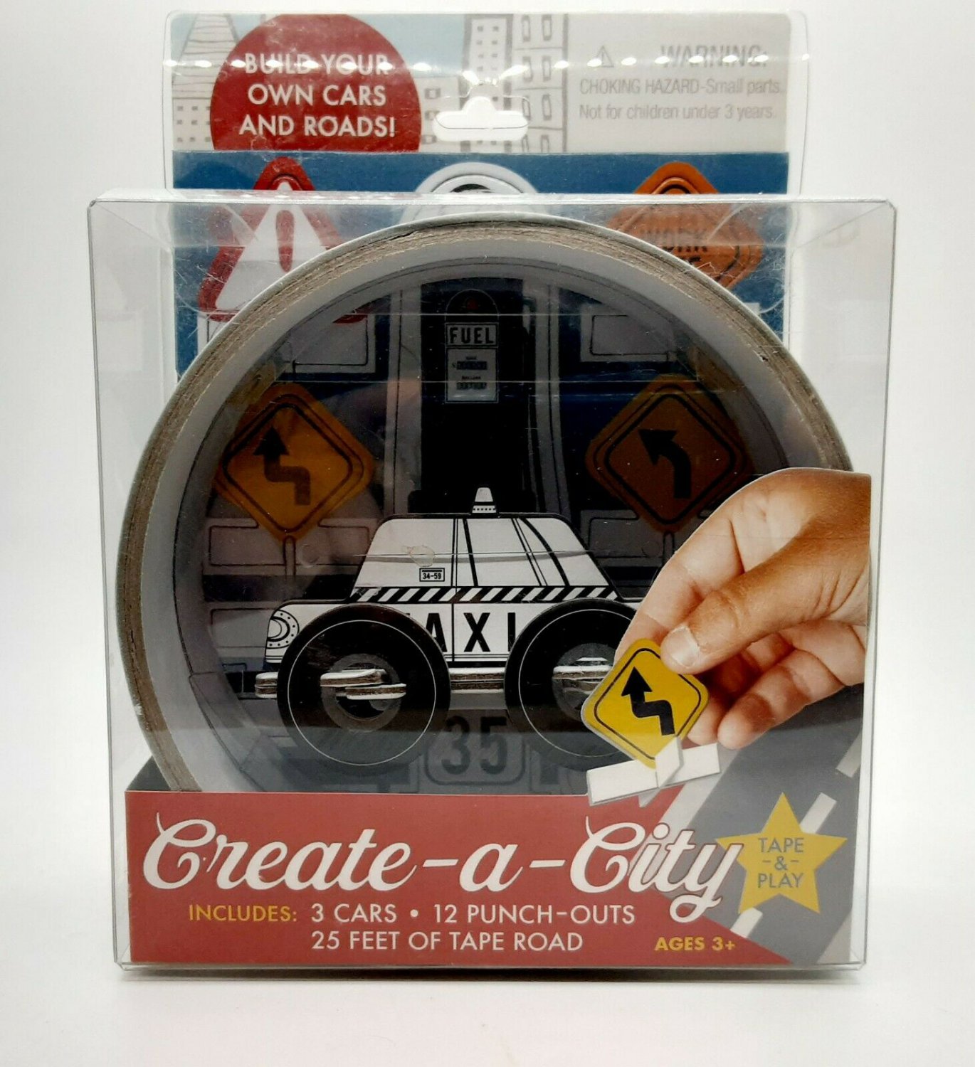 Imagine by Bendon Create-A-City Tape and Play Activity Kit