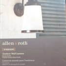 Allen & Roth Everdeen LED Bronze Finish Outdoor Wall Lantern