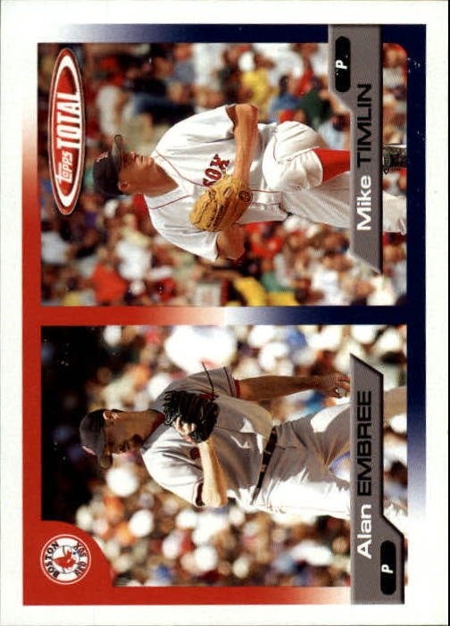 2005 Topps Total 665 A.Embree/M.Timlin