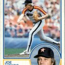 1983 Topps 221 Joe Niekro 1983 Topps 221 Joe Niekro