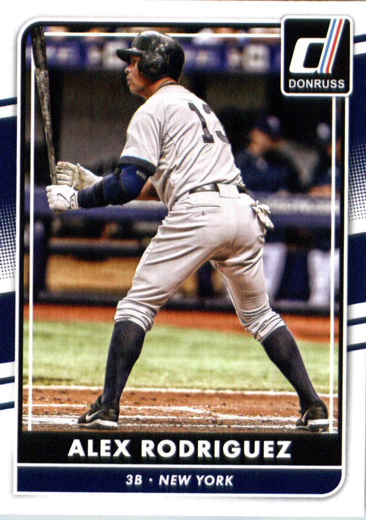 2016 Donruss 136 Alex Rodriguez