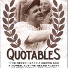 2016 Leaf Babe Ruth Collection Quotables Q8 Babe Ruth