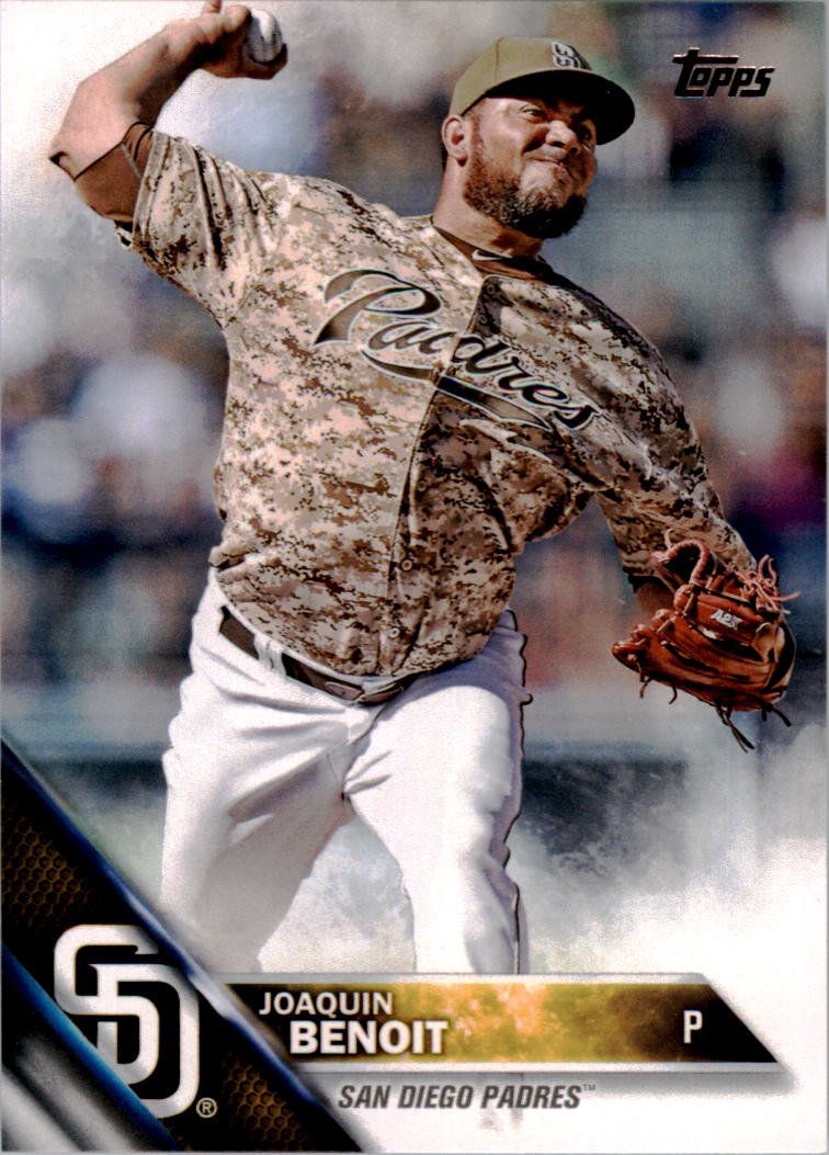 2016 Topps 163 Joaquin Benoit