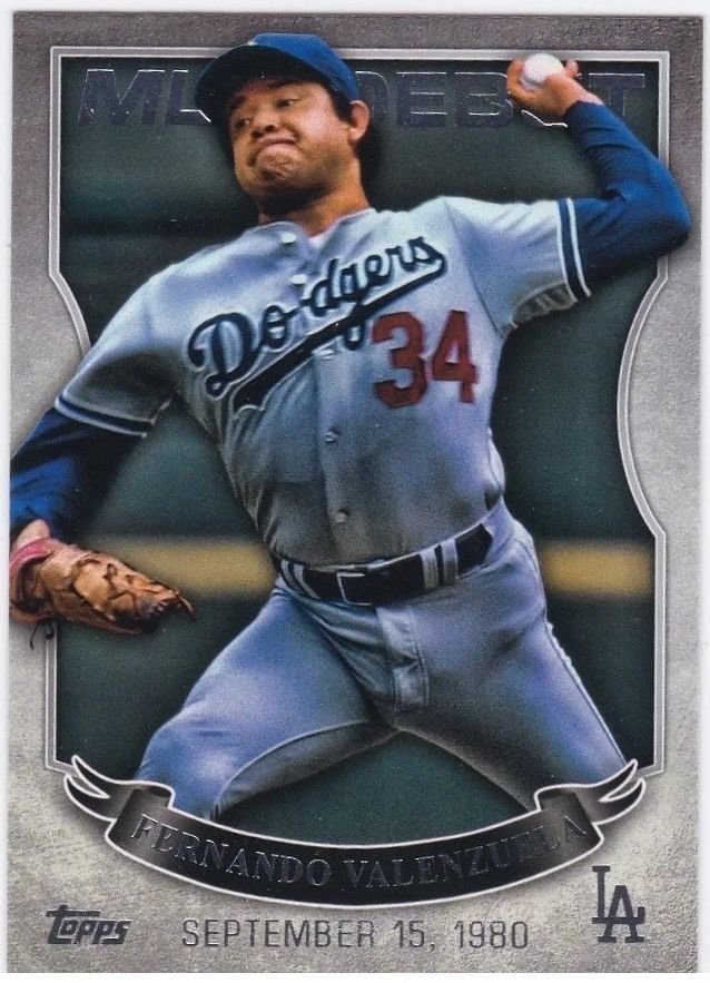 2016 Topps MLB Debut Silver MLBD38 Fernando Valenzuela
