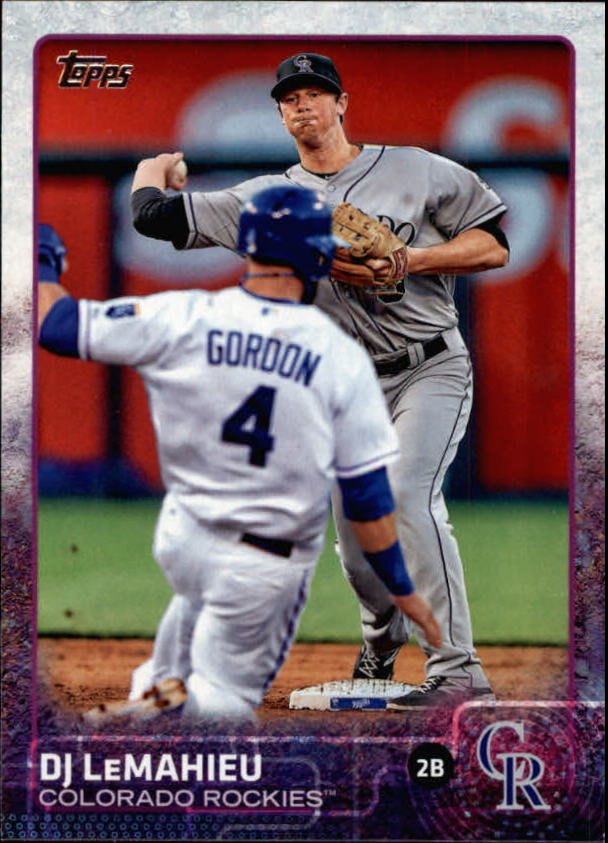 2015 Topps 438 DJ LeMahieu