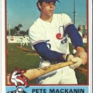 1976 Topps 287 Pete Mackanin 1976 Topps 287 Pete Mackanin