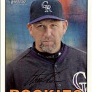 2016 Topps Heritage 272 Walt Weiss MG