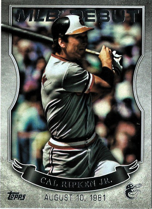 2016 Topps MLB Debut Silver MLBD28 Cal Ripken Jr.