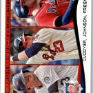 2014 Topps 237 Mike Cuddyer/Chris Johnson/Freddie Freeman LL 2014 Topps 237 Mike Cuddyer/Chris Johnson/Freddie Freeman LL