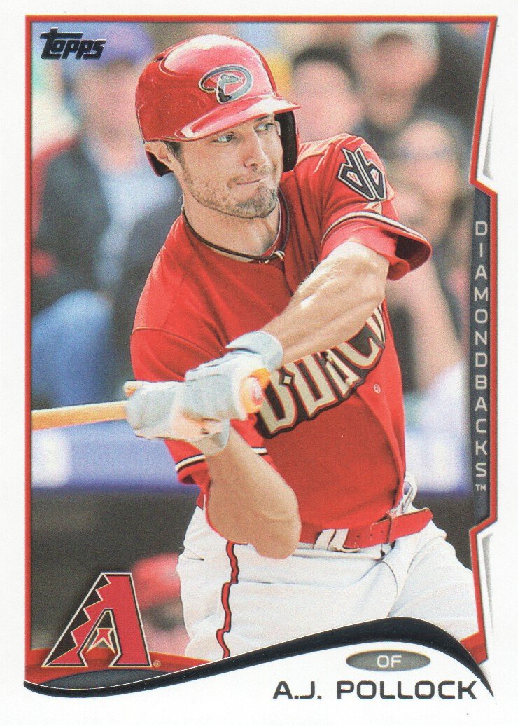 2014 Topps 648 A.J. Pollock