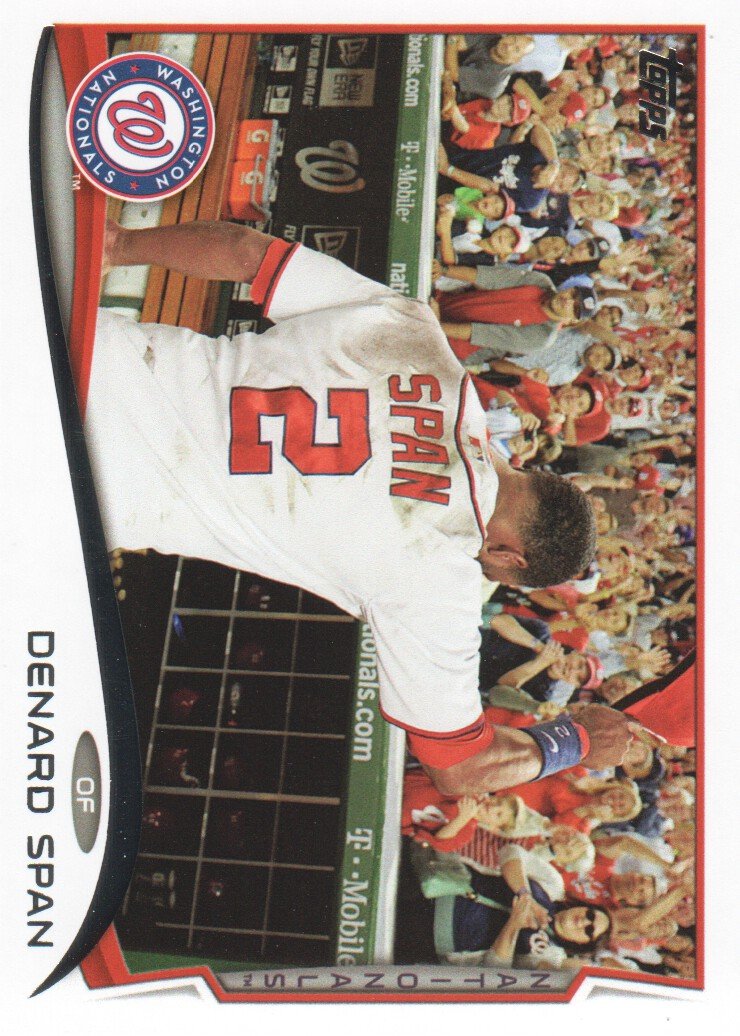 2014 Topps 651 Denard Span