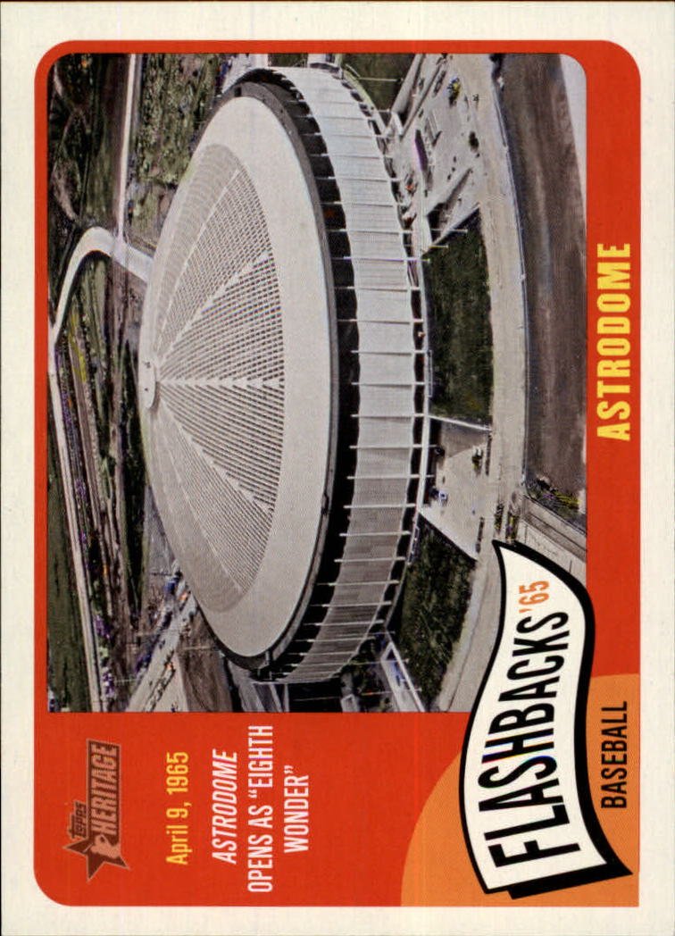 2014 Topps Heritage Baseball Flashbacks #BFA Astrodome