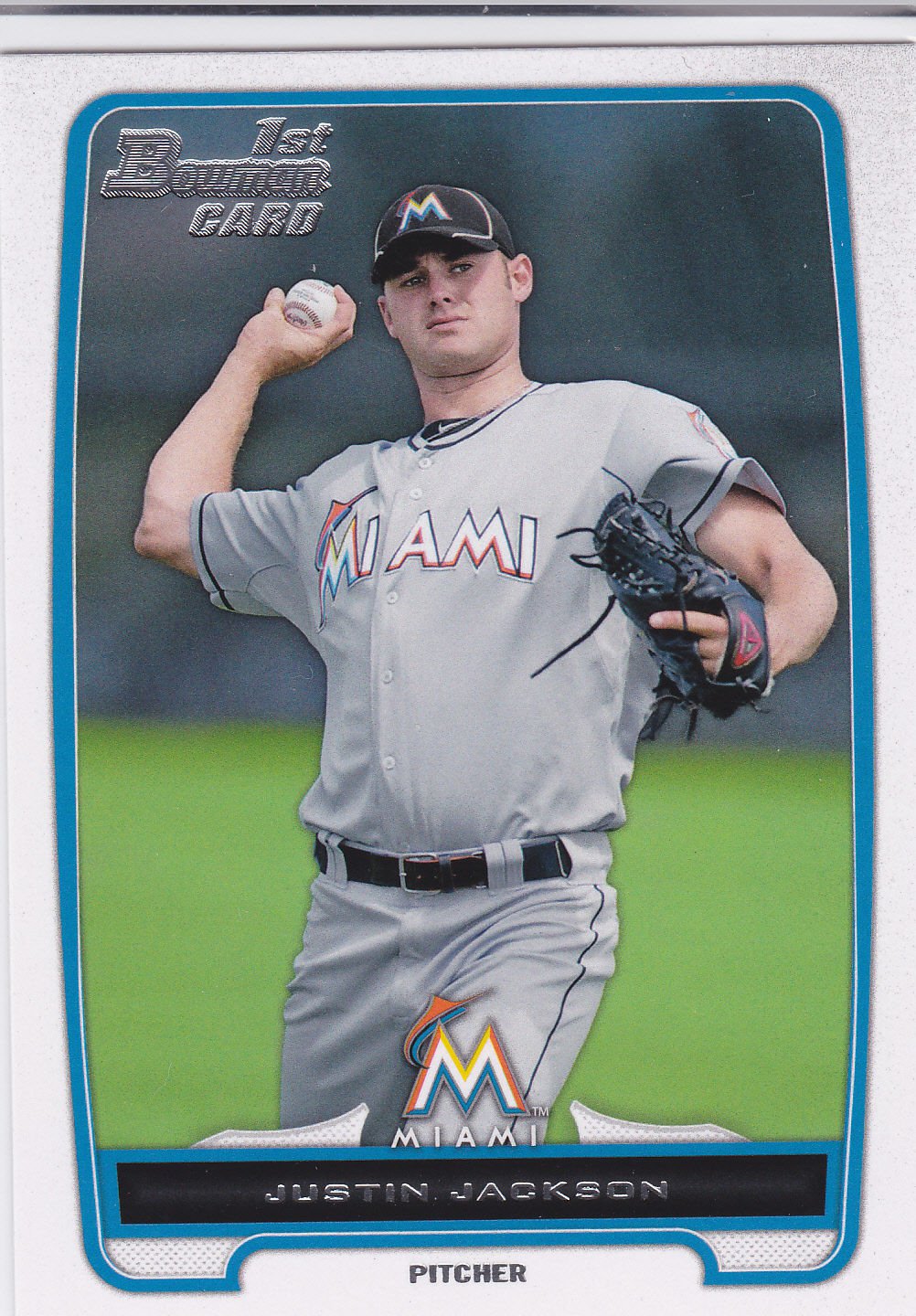 2012 Bowman Draft Draft Picks BDPP148 Justin Jackson