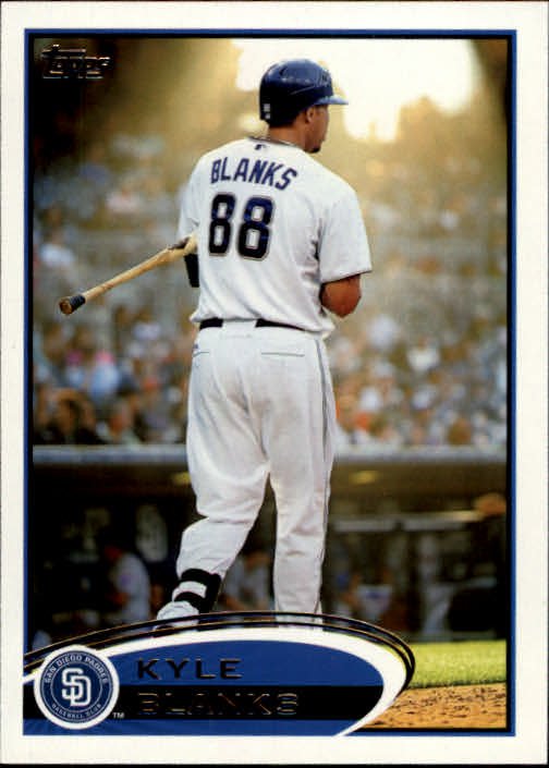 2012 Topps 261 Kyle Blanks