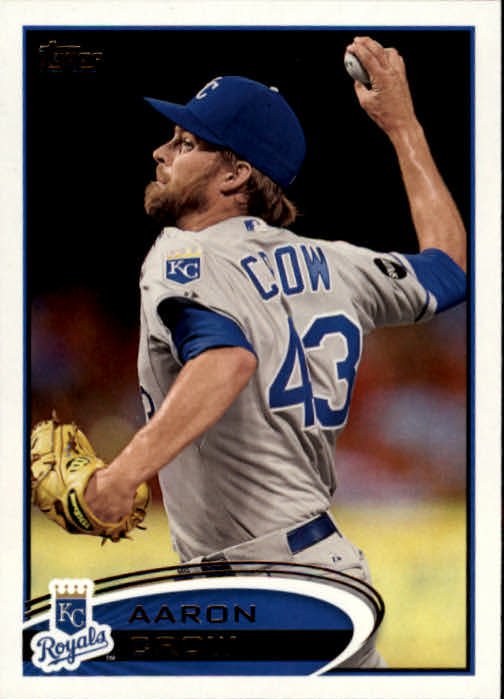 2012 Topps 67 Aaron Crow