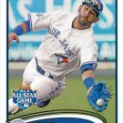 2012 Topps Update US173 Jose Bautista