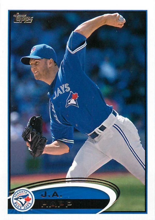 2012 Topps Update US286 J.A. Happ
