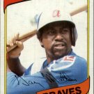 1980 Topps 355 Gary Matthews