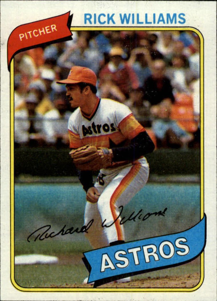 1980 Topps 69 Rick Williams