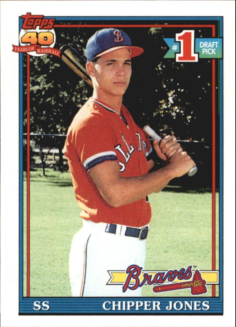 2010 Topps Cards Your Mom Threw Out CMT40 Chipper Jones